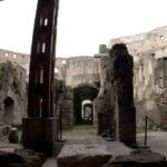 View from inside the Colosseum