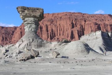 rock formations in valley of the moon