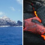 the Pūhāhonu volcano in hawaii