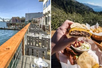 clearwater restaurant in newport, oregon, nepenthe in big sur