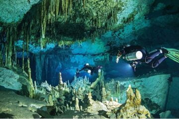 O mergulho em cavernas é perigoso? Estas imagens mostram como é