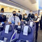 the crew of a united airlines flight