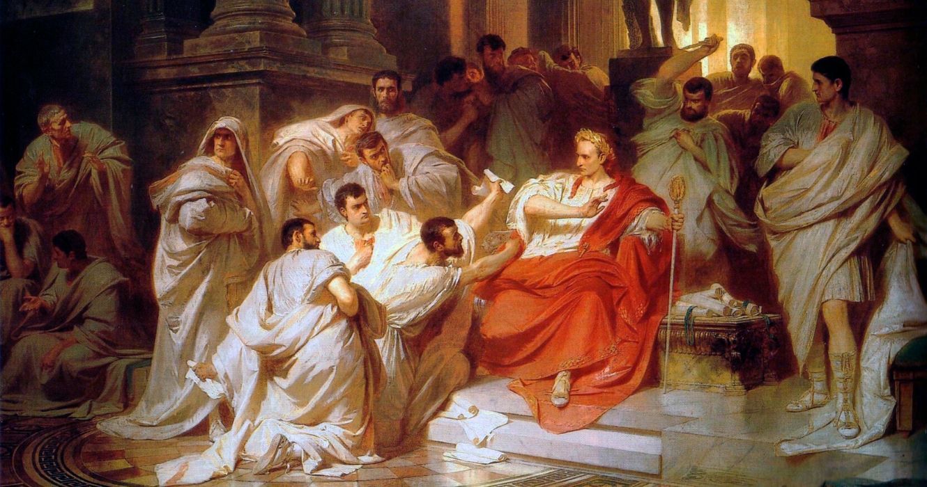 Poucos conhecem esses fatos sobre o relacionamento de César com sua primeira esposa Cornelia 1 uma pintura de julius casar momentos antes de sua morte