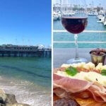 the pier in redondo beach, food from sea level restaurant