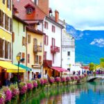 the town of annecy, france