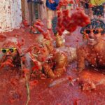the la tomatina festival in spain
