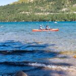 Paddling in Donner Lake, Truckee, California