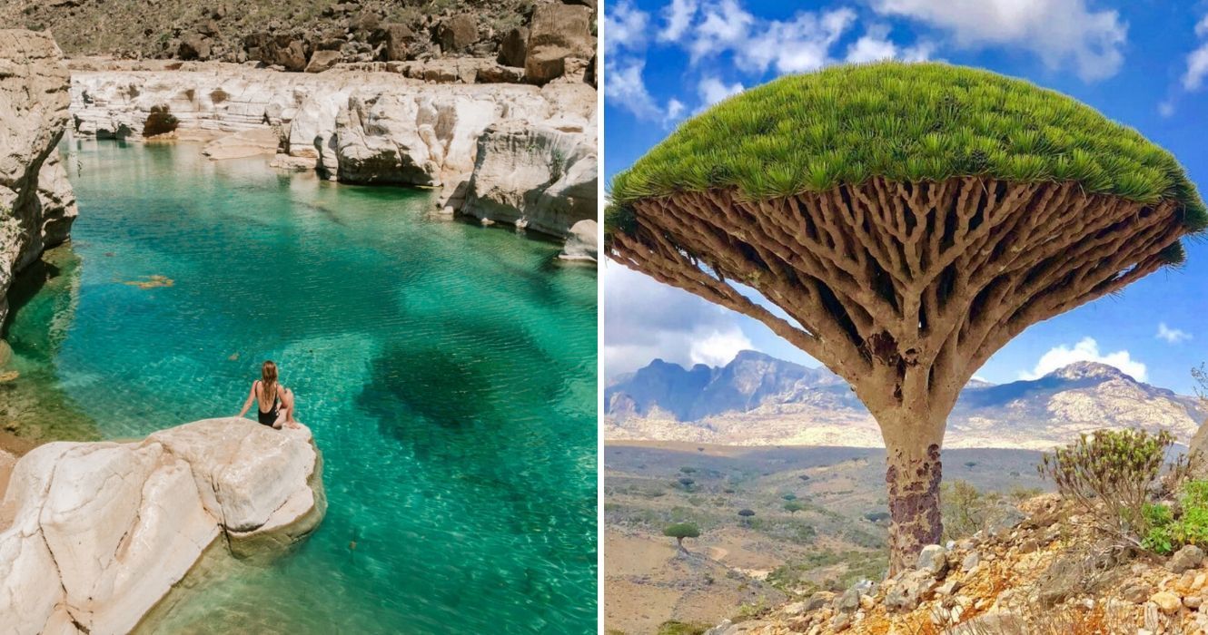 Visitando Socotra: a árvore do sangue do dragão, a lagoa Detwah e muito mais 1 Visitando Socotra a arvore do sangue do dragao a lagoa