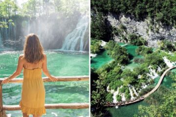 the Plitvice Lakes in Croatia