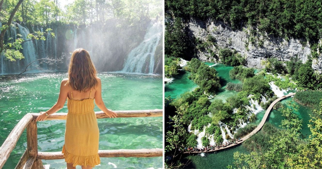 Você não tem permissão para nadar nos lagos Plitvice, mas aqui está o que você pode explorar 1 os lagos Plitvice na Croácia