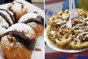 buckeyes and funnel cakes, popular state fair foods