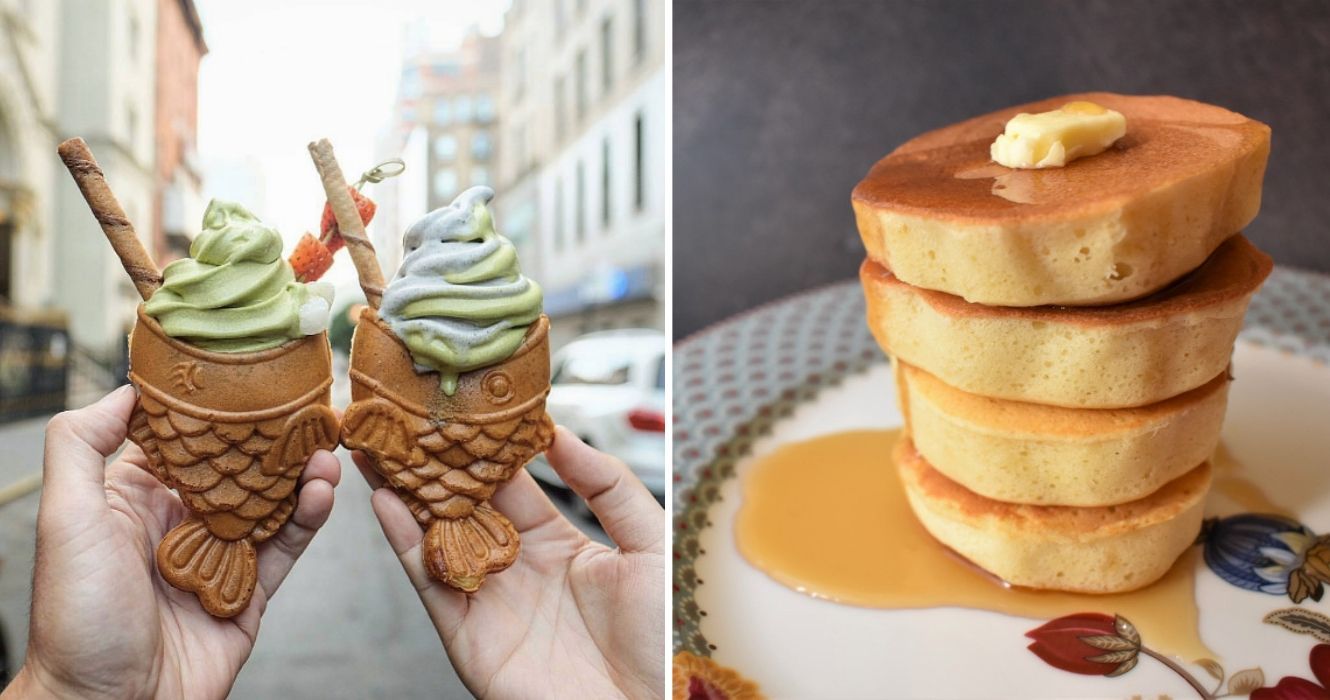 Você vai querer viajar para essas deliciosas sobremesas japonesas 1 uma sobremesa japonesa chamada Taiyaki, panquecas fofinhas japonesas