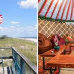 De yurts a chalés: de acordo com as influências do Instagram, esses tipos de aluguel eram os mais populares