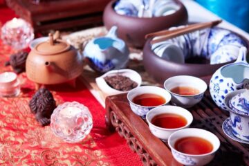 a traditional tea ceremony