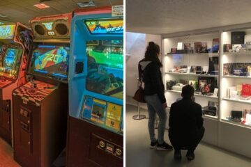 the american classic arcade museum, the spelmuseum in sweden