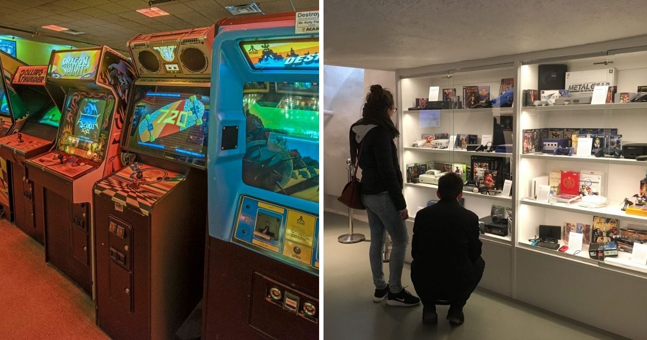 o American Classic Arcade Museum, o Spelmuseum na Suécia