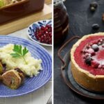 cabbage rolls, lingonberry pie