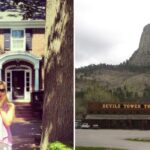 the house where home alone was filmed, the devils tower from close encounters of the third kind
