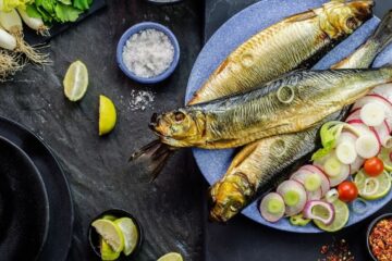 roasted fish with vegetables