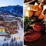the deer valley resort in utah, food from the mariposa