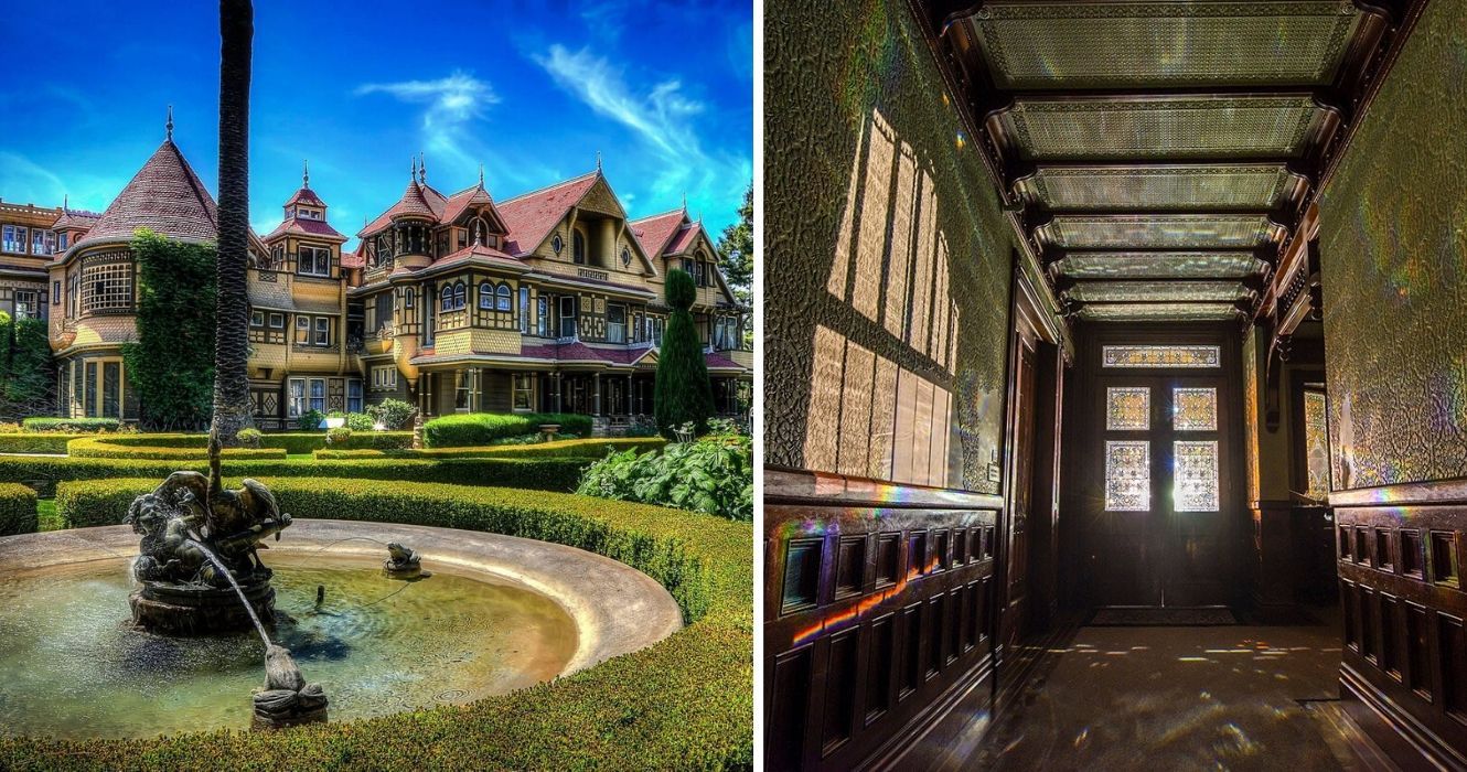Winchester Mystery House fica na Califórnia (e essas 10 fotos provam que ela ganhou seu nome) 1 a casa de winchester myster na califórnia é descrita com precisão como assustadora